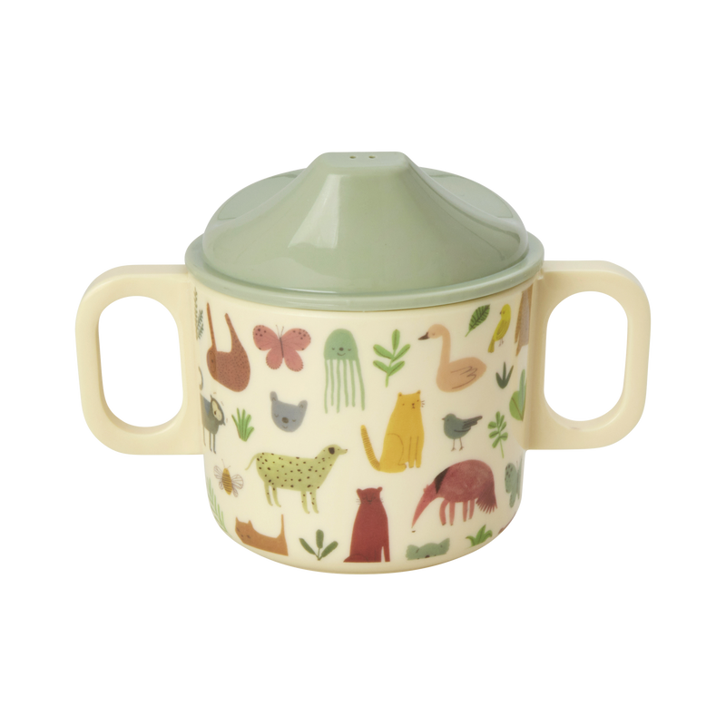 Baby Cup - Cream - Sweet Jungle Print