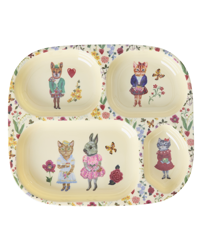 Baby-Geschirrset - Crème - Nathalie Lété Vol. 2 Print - Geschenkbox