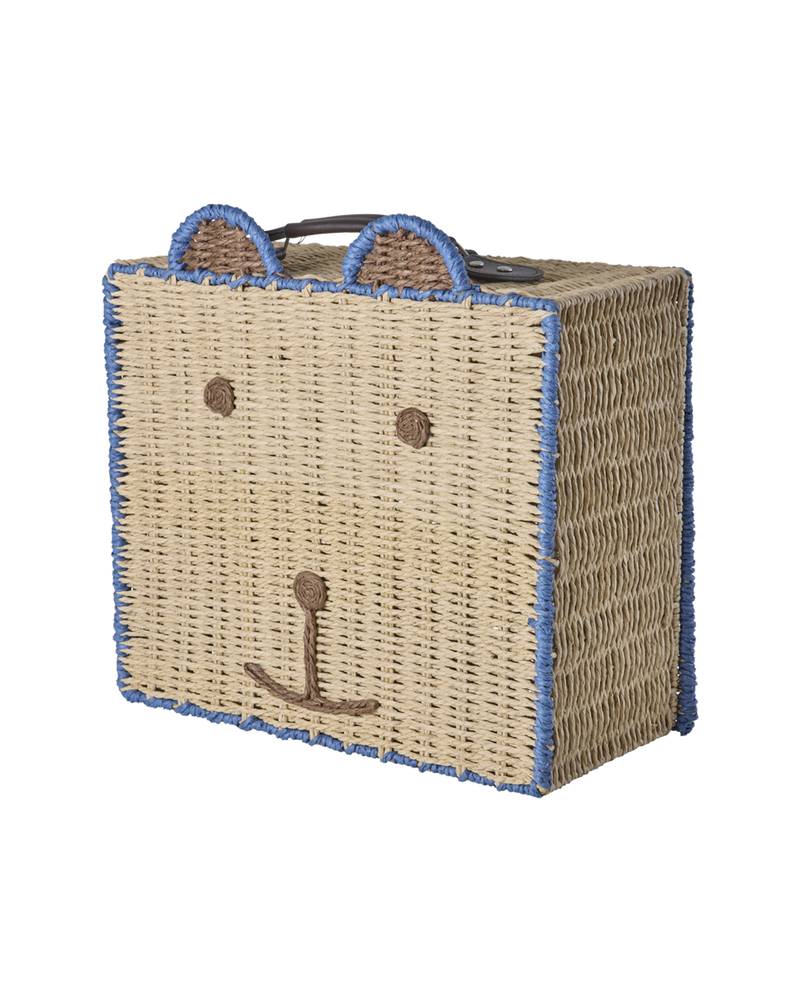 Bear Suitcase - Blue
