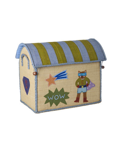 Raffia Storage House - Nature - Hero Theme - Set of 3