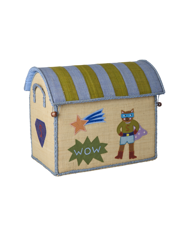 Raffia Storage House - Nature - Hero Theme - Set of 3