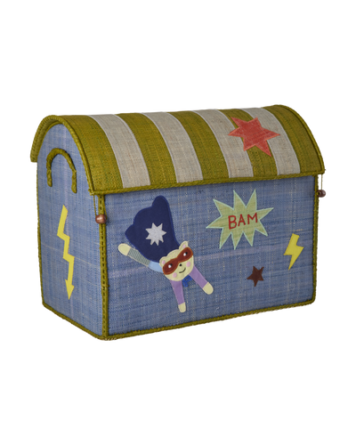 Raffia Storage House - Nature - Hero Theme - Set of 3