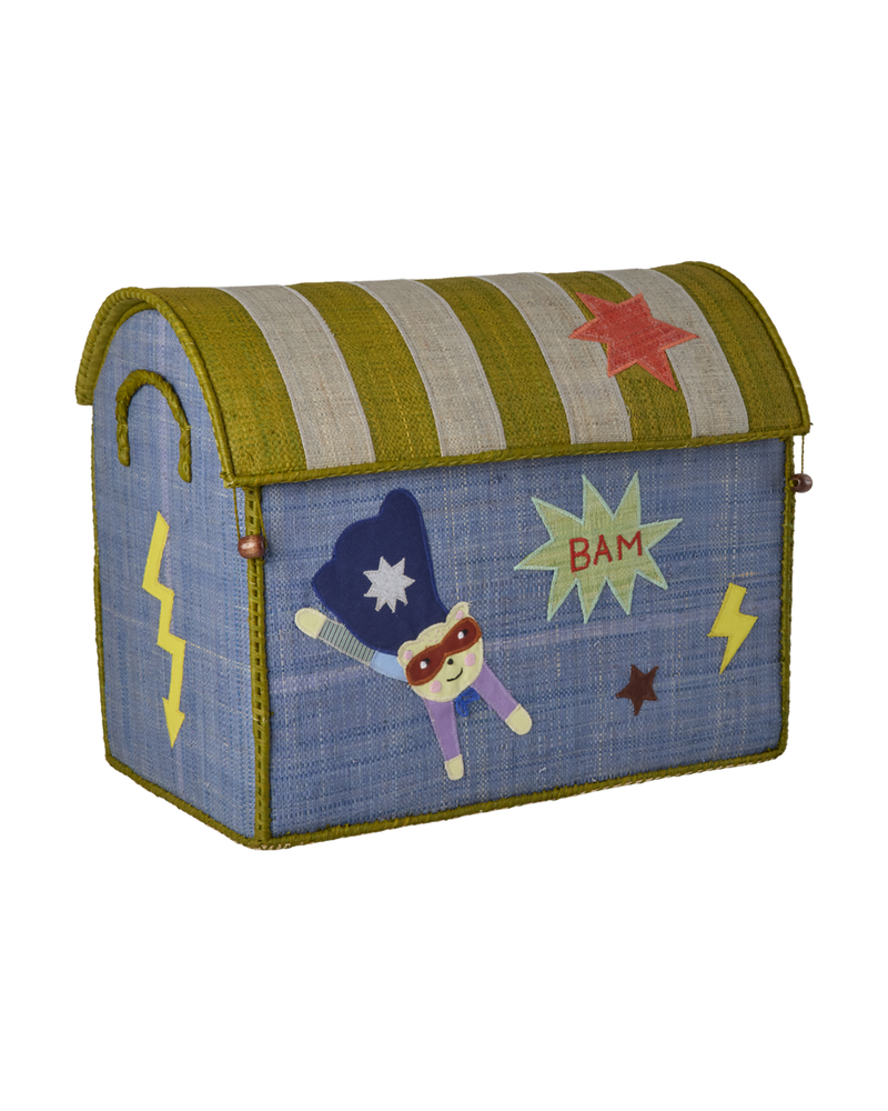 Raffia Storage House - Nature - Hero Theme - Set of 3
