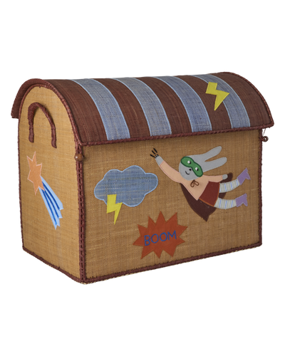 Raffia Storage House - Nature - Hero Theme - Set of 3