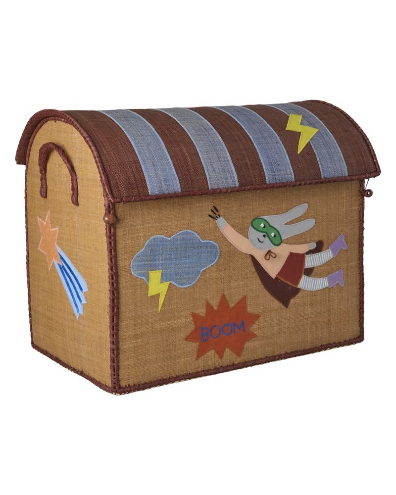 Raffia Storage House - Nature - Hero Theme - Set of 3