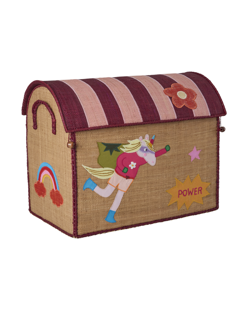 Raffia Storage House - Nature - Hero Theme - Set of 3