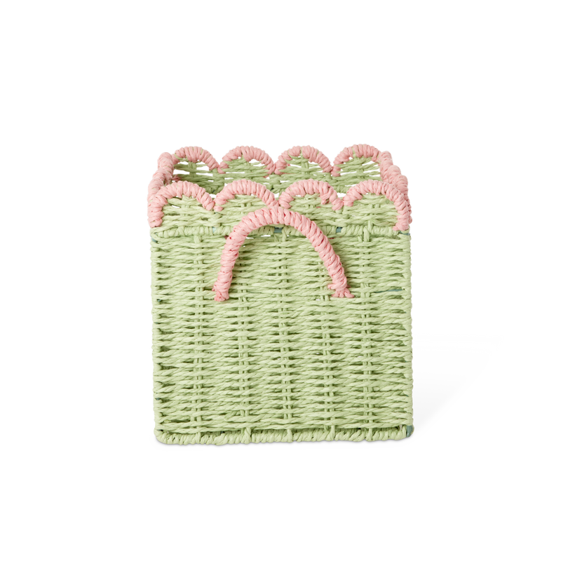 Petit Panier de rangement - Vert - Pliable