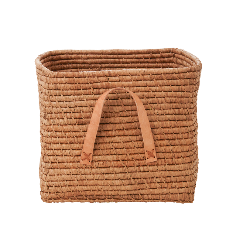 Raffia Aufbewahrungskorb - Tee