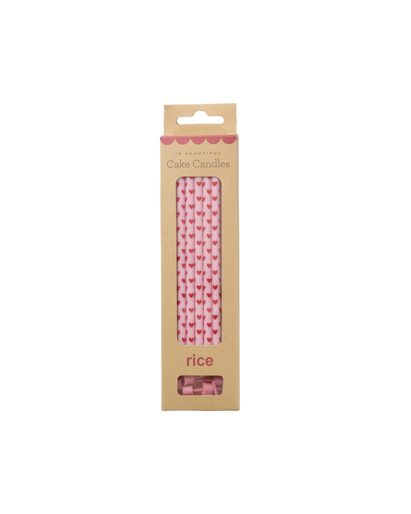 Long Cake Candles - Pink