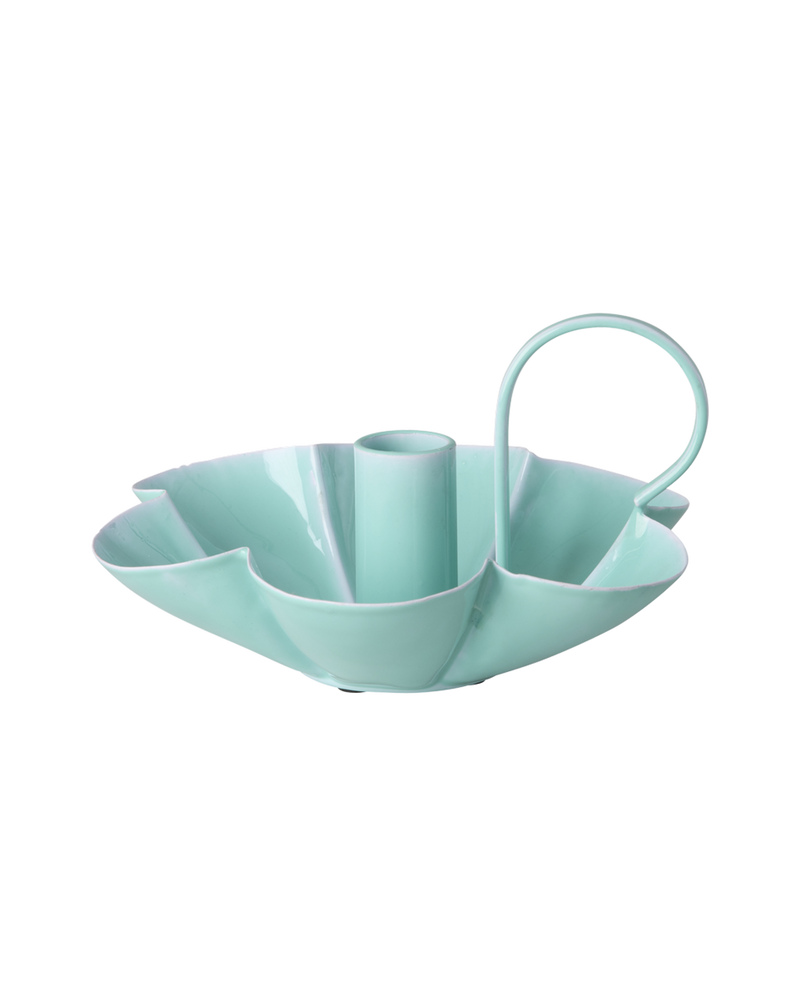 Metal Candle Holder - Mint
