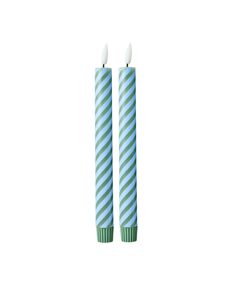 LED Candle - Blue - 2-pack