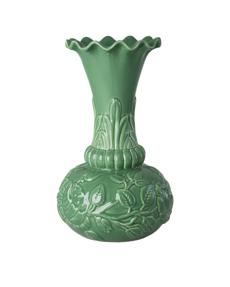 Ceramic Vase - Green