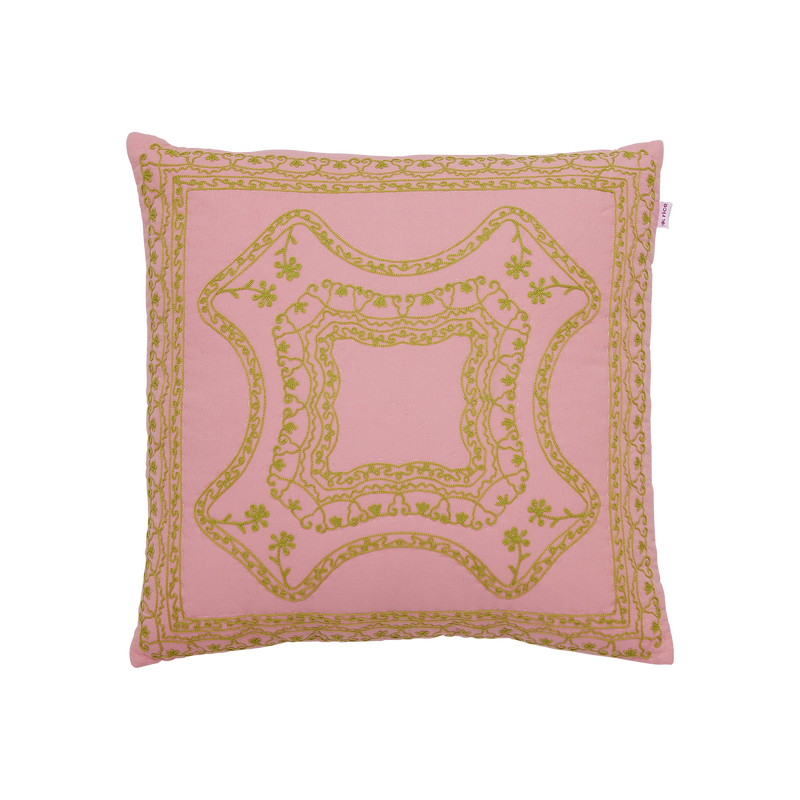 Carré Coton Coussin - Rose