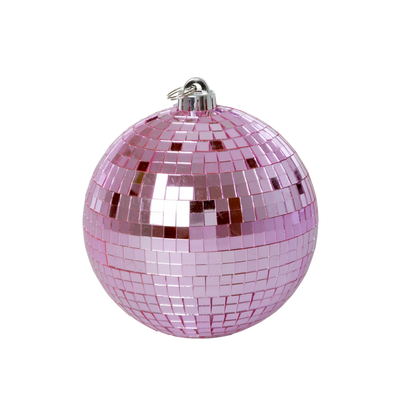 Médium Rond Boule à facettes - Rose