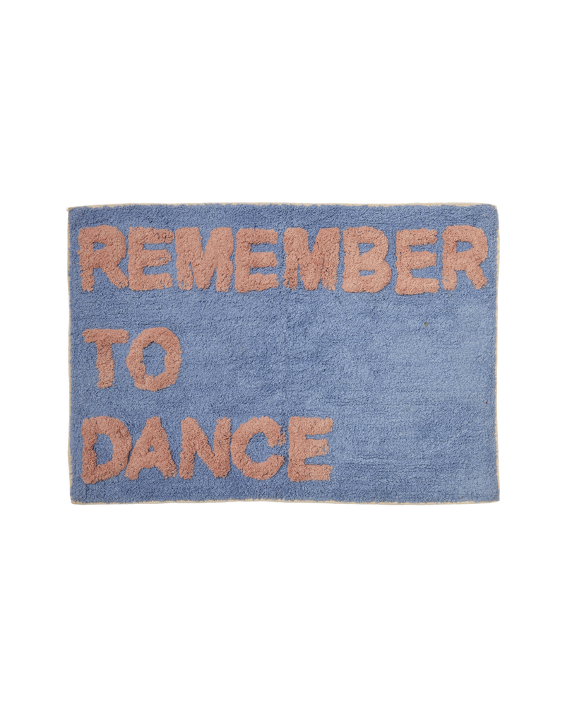 Rectangular Tufted Floor Mat - Blue - YOU LOOK GORGEOUS