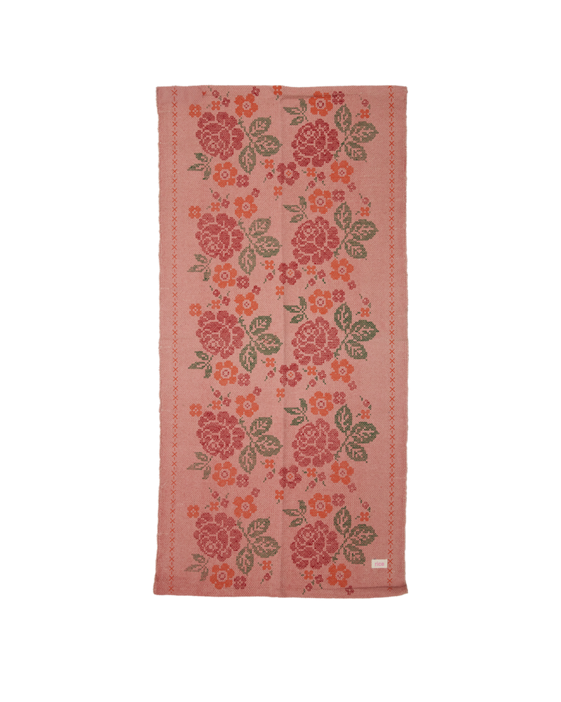 Cotton Runner - Pink - Crochet Design