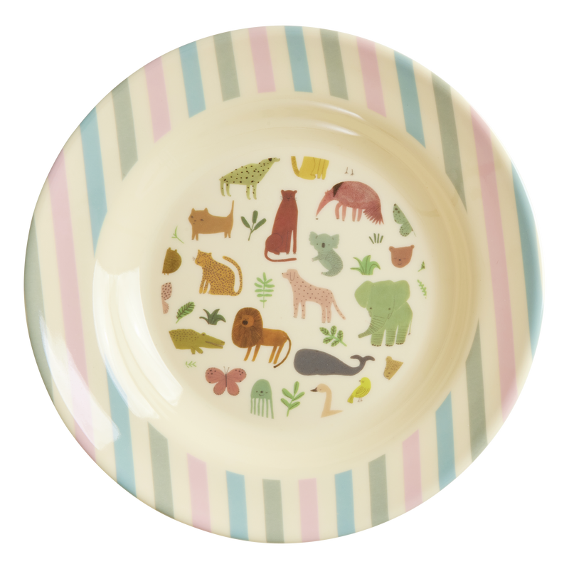 Kids Bowl - Multicolor - Sweet Jungle Print