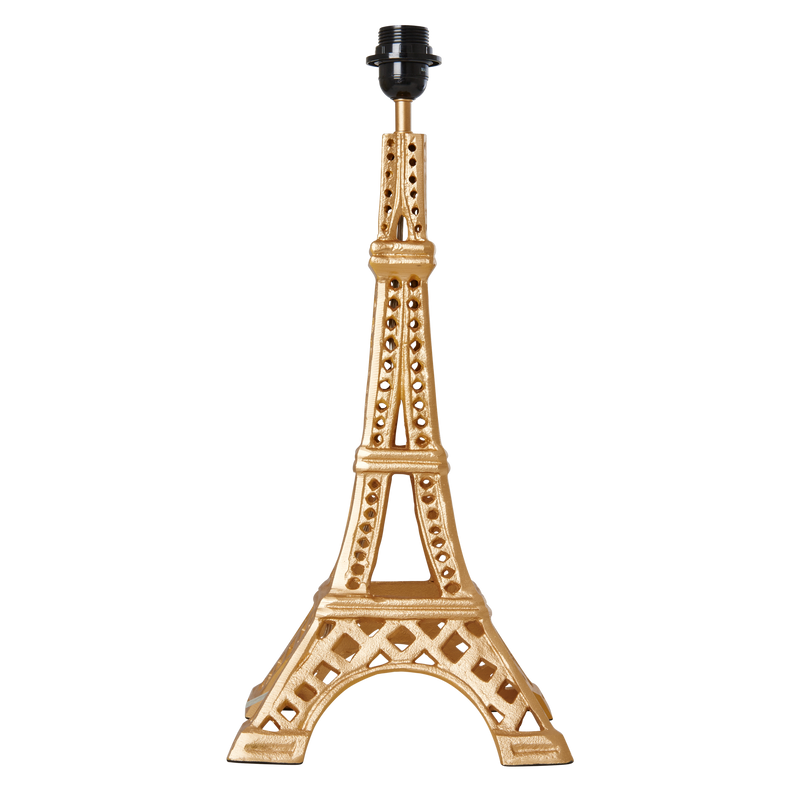 Grande Torre Eiffel Metal Lámpara - Dorado