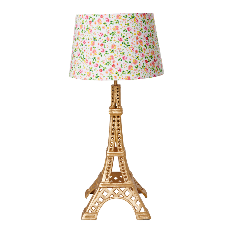 Grande Torre Eiffel Metal Lámpara - Dorado