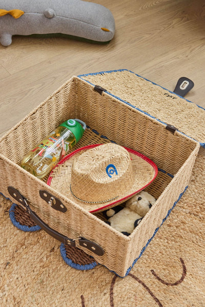 Bear Suitcase - Blue