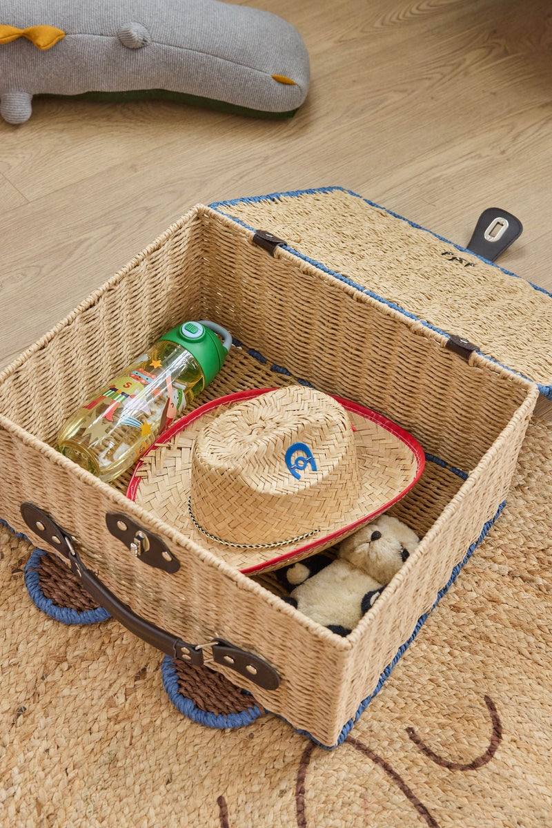 Bear Suitcase - Blue