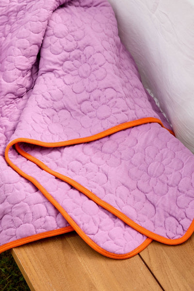 Cotton Blanket - Purple