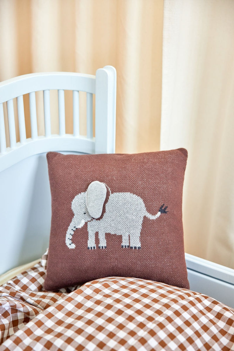 Petit Coton Coussin - Marron