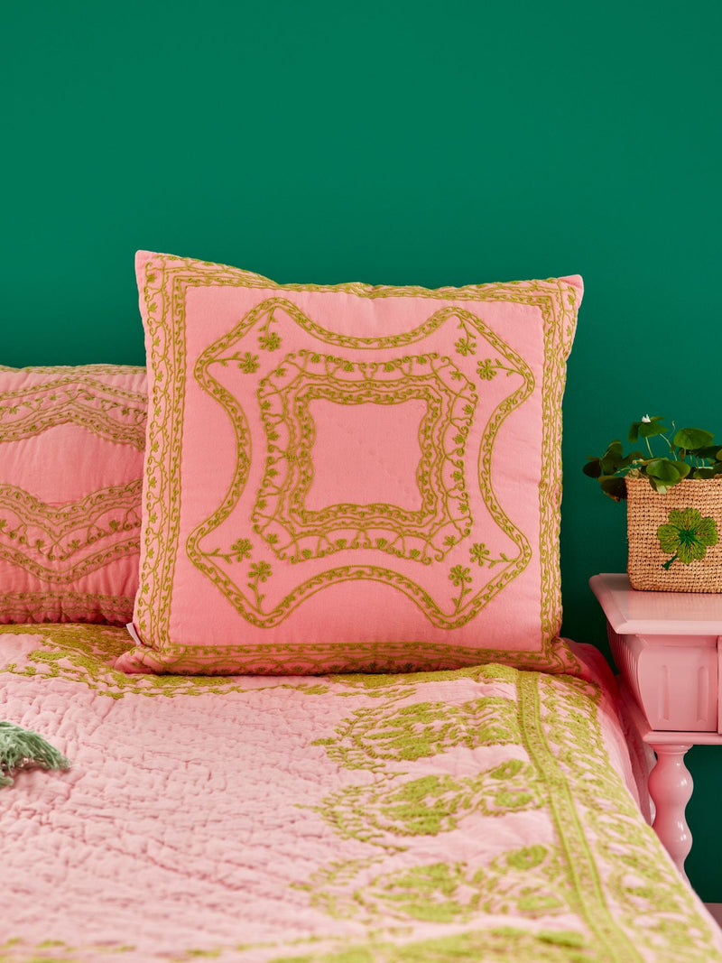 Carré Coton Coussin - Rose