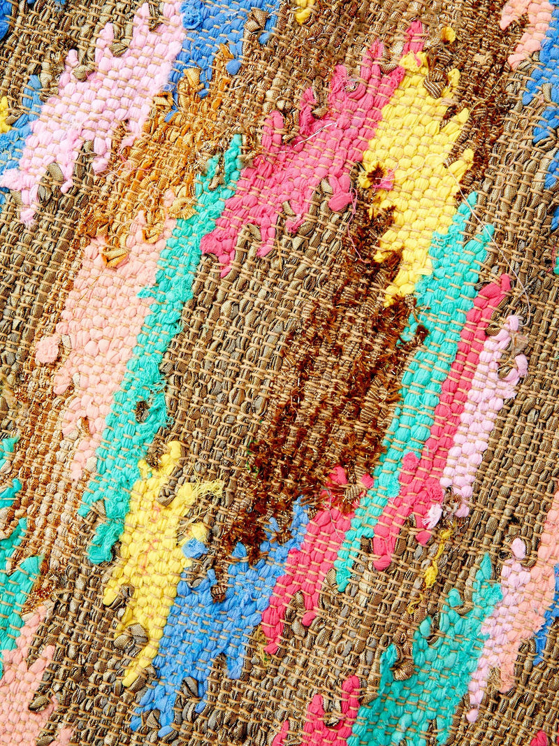 Large Cotton Carpet - Multicolor