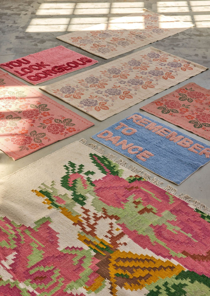 Cotton Runner - Pink - Crochet Design