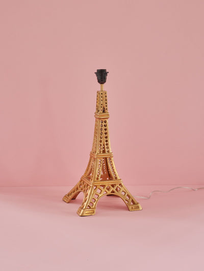 Grande Torre Eiffel Metal Lámpara - Dorado
