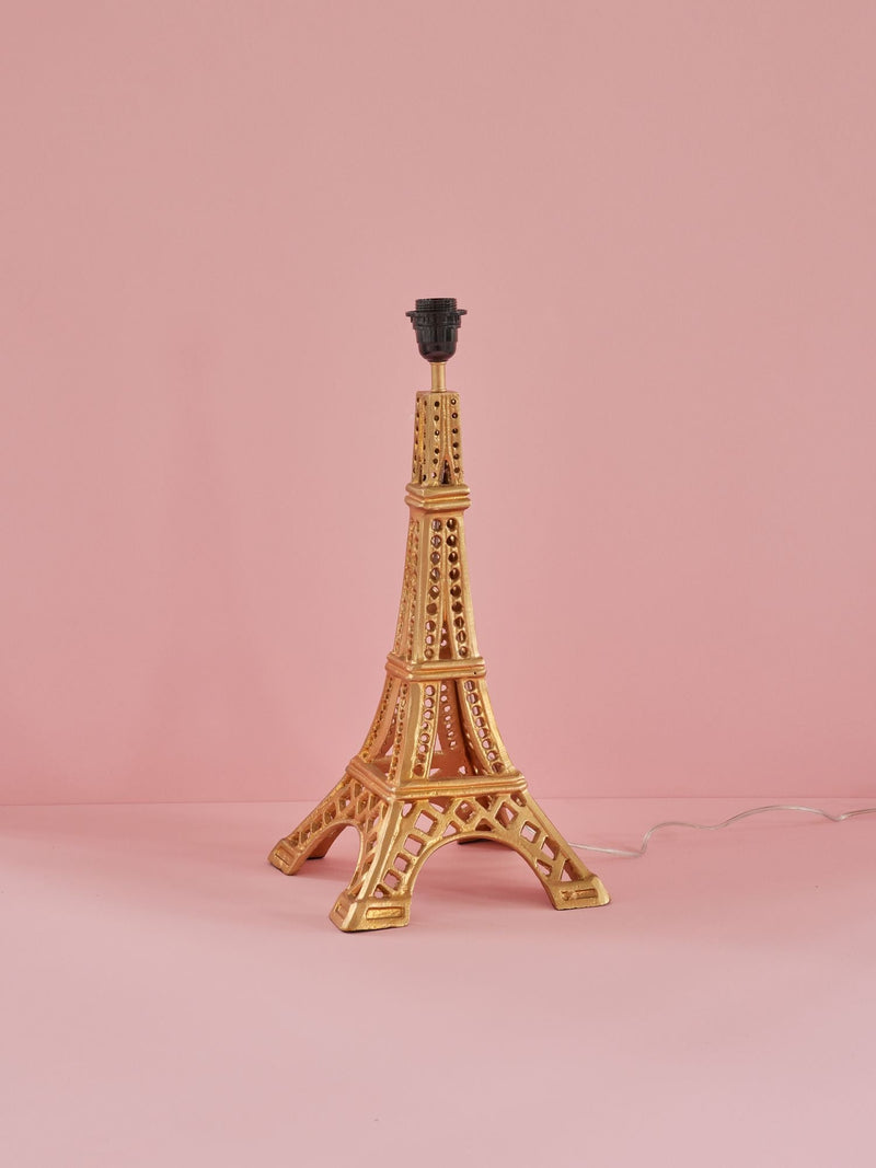 Grande Torre Eiffel Metal Lámpara - Dorado