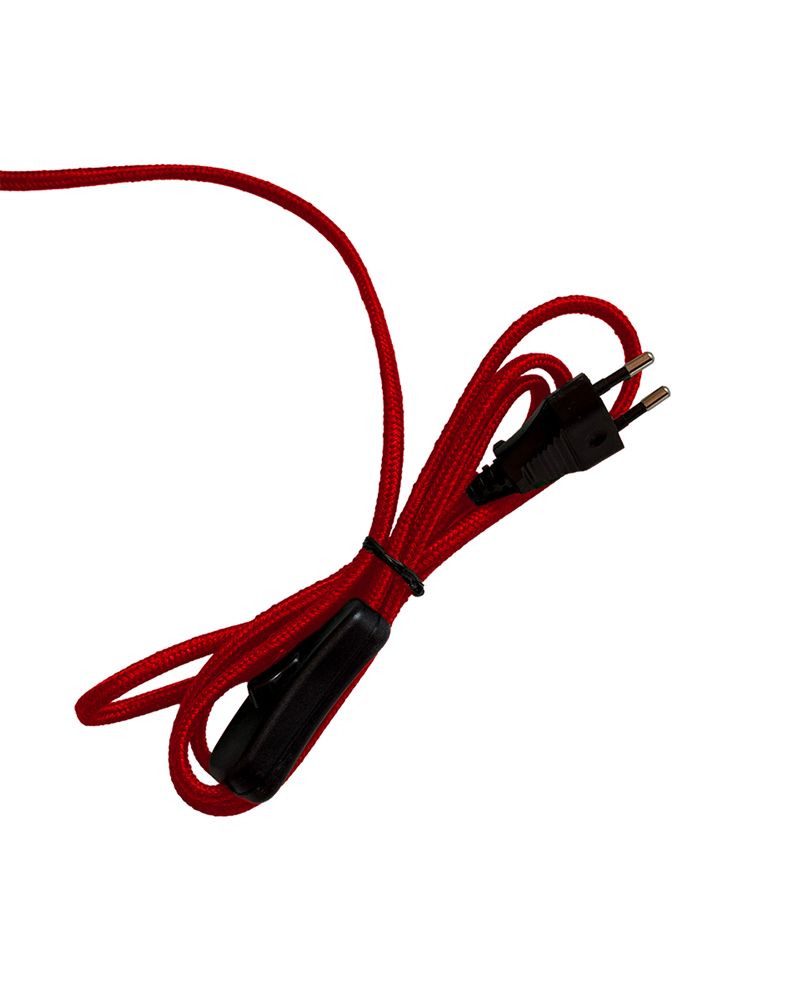 Low Nature Rattan Table Lamp - Pink