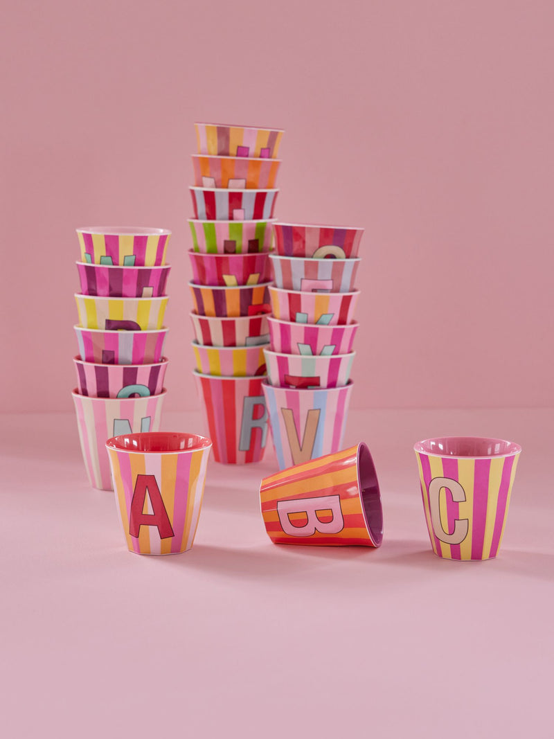 Media Tazza - Rosa - E - Stripes