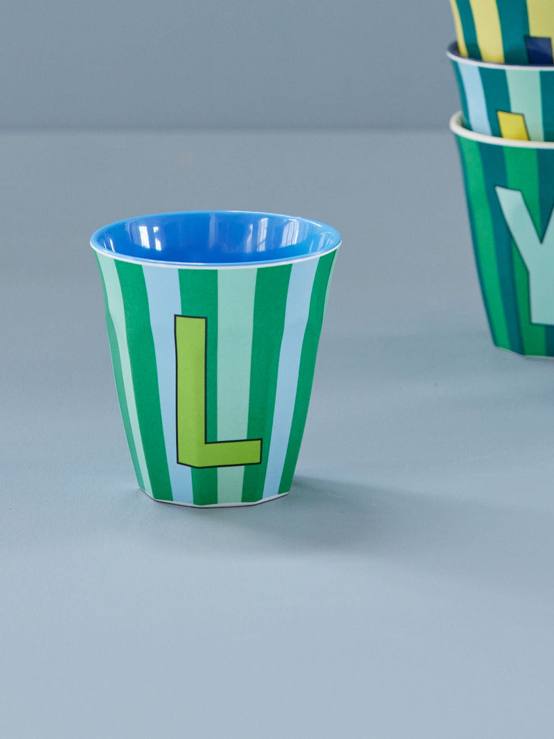 Media Tazza - Verde - L - Stripes