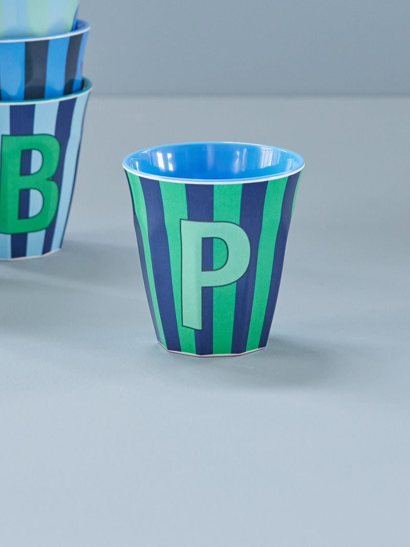 Mediano Vaso - Multicolor - P - Stripes