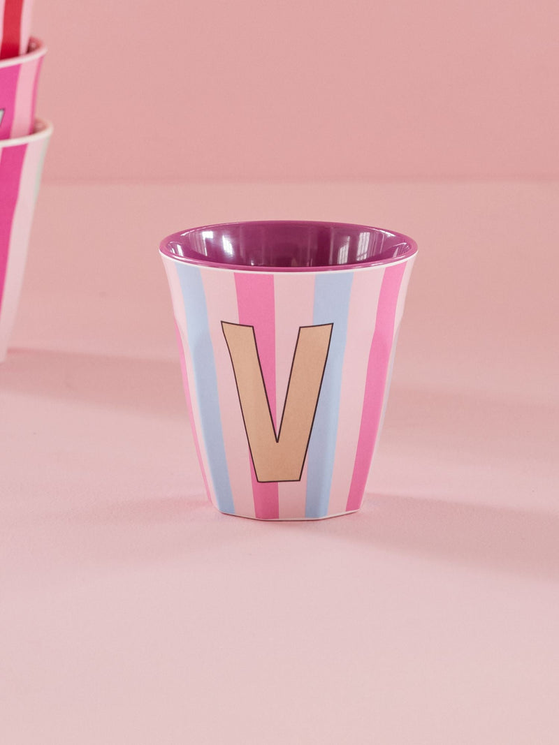 Mediano Vaso - Multicolor - V - Stripes