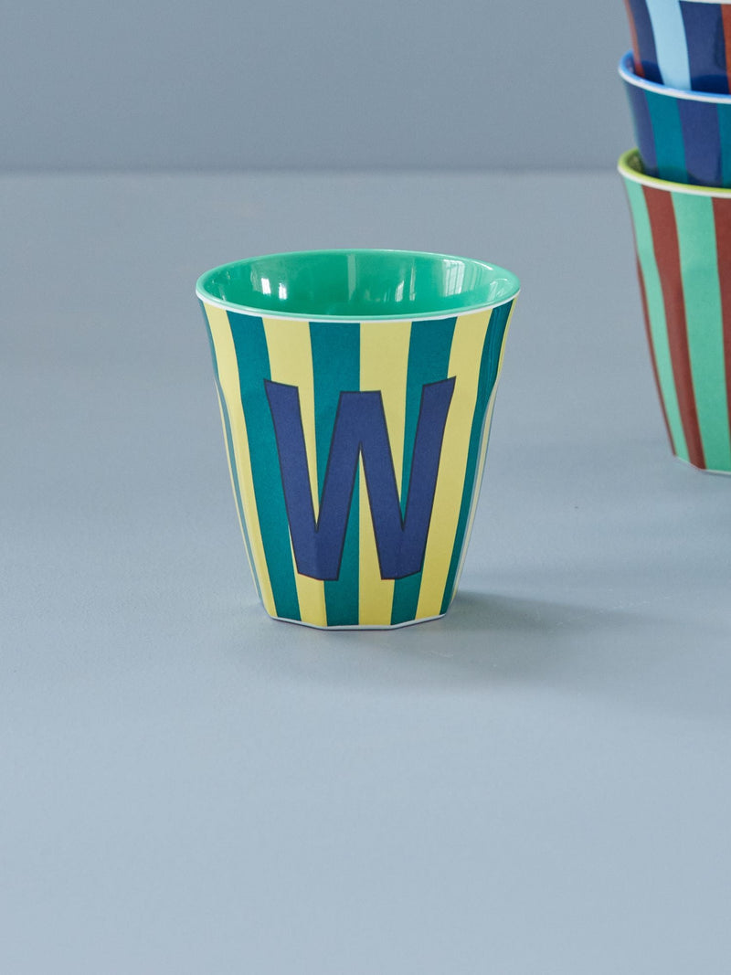 Mediano Vaso - Multicolor - W - Stripes