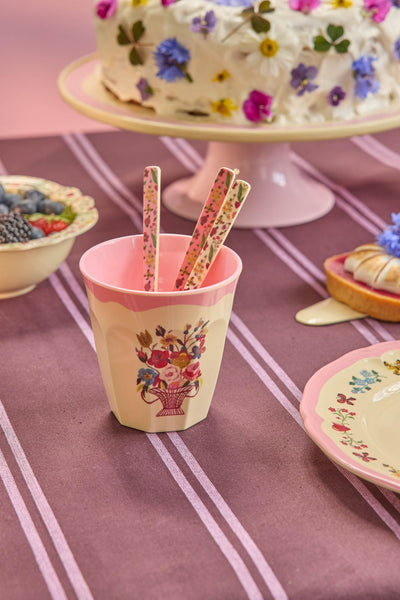 Medium Cup - Coral - Nathalie Lété Vol. 2 Print