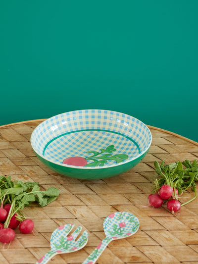 Ensaladera - Verde - Ravishing Radish Print