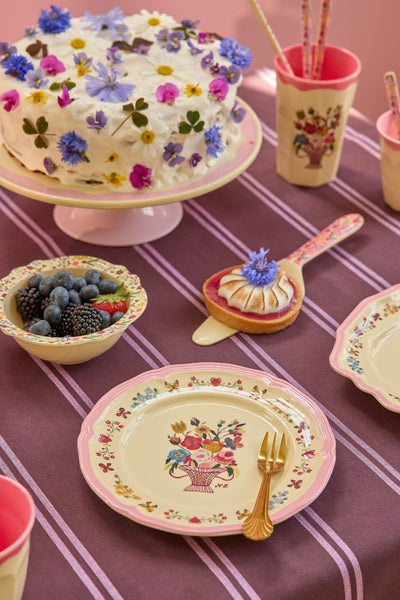 Vintage Side Plate - Pink - Nathalie Lété Vol. 2 Print