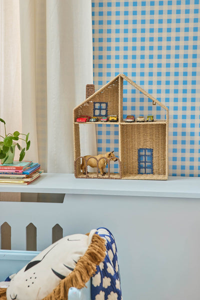 House Paper Shelf - Blue