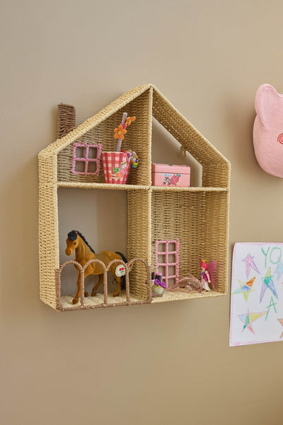 House Paper Shelf - Pink
