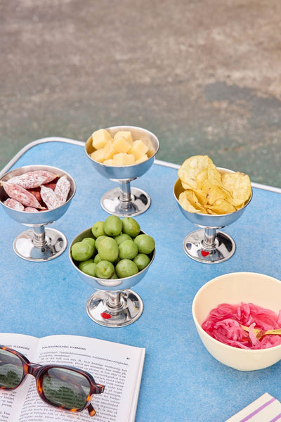 Stainless Steel Icecream Cup - Silver