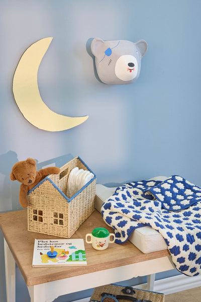 Bear Papier-mâché Wall Decoration - Brown