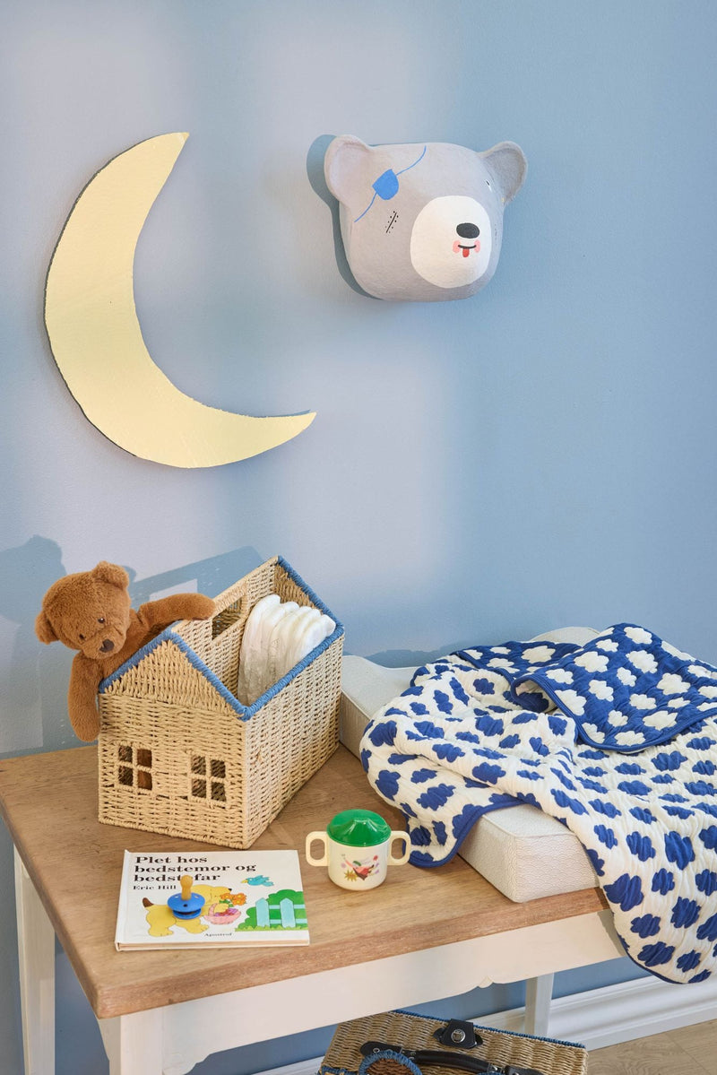 Bear Papier-mâché Wall Decoration - Brown