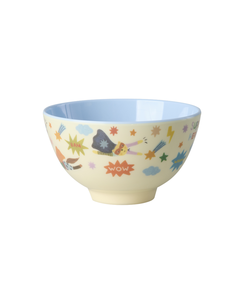 Small Kids Bowl - Soft Blue - Hero Print