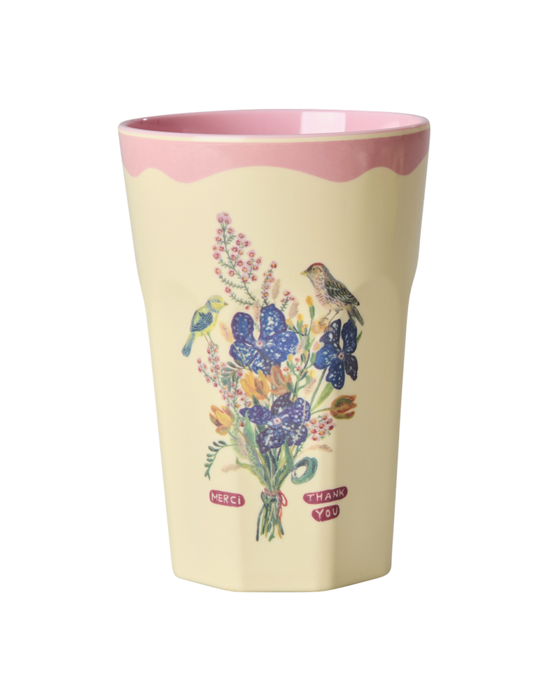 Tall Cup - Pink - Nathalie Lété Vol. 2 Print - 2-pack