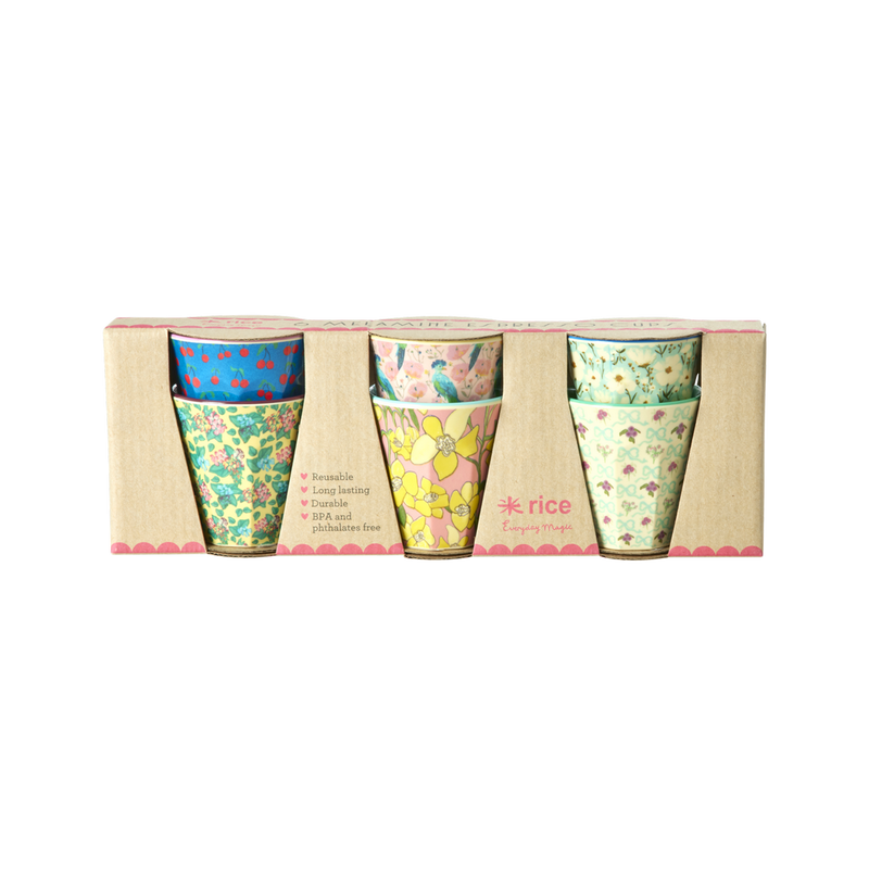 Extra piccolo Tazza da espresso - Multicolore - Show Your True Colors Prints - Confezione da 6