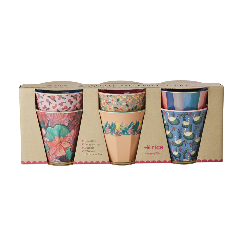 Pequeño Vaso - A New York Minute Prints - Pack de 6